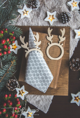 Drewniane obręcze na serwetki