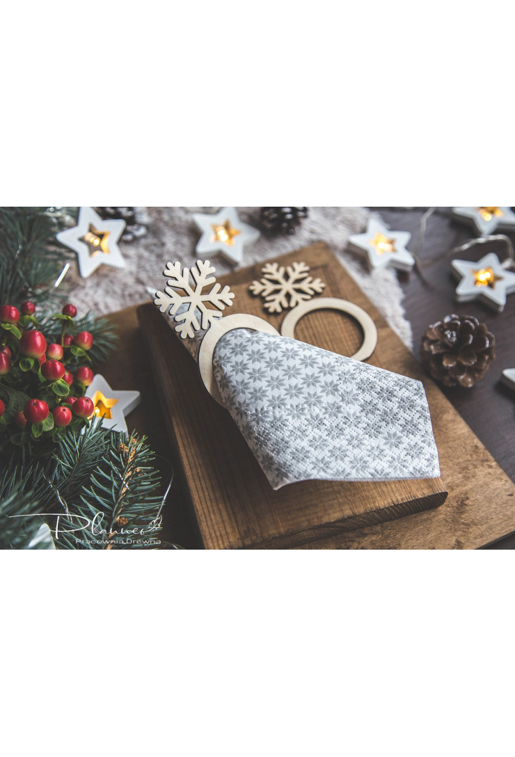 Obręcze śnieżynki