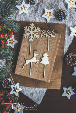 Minitoppery świąteczne