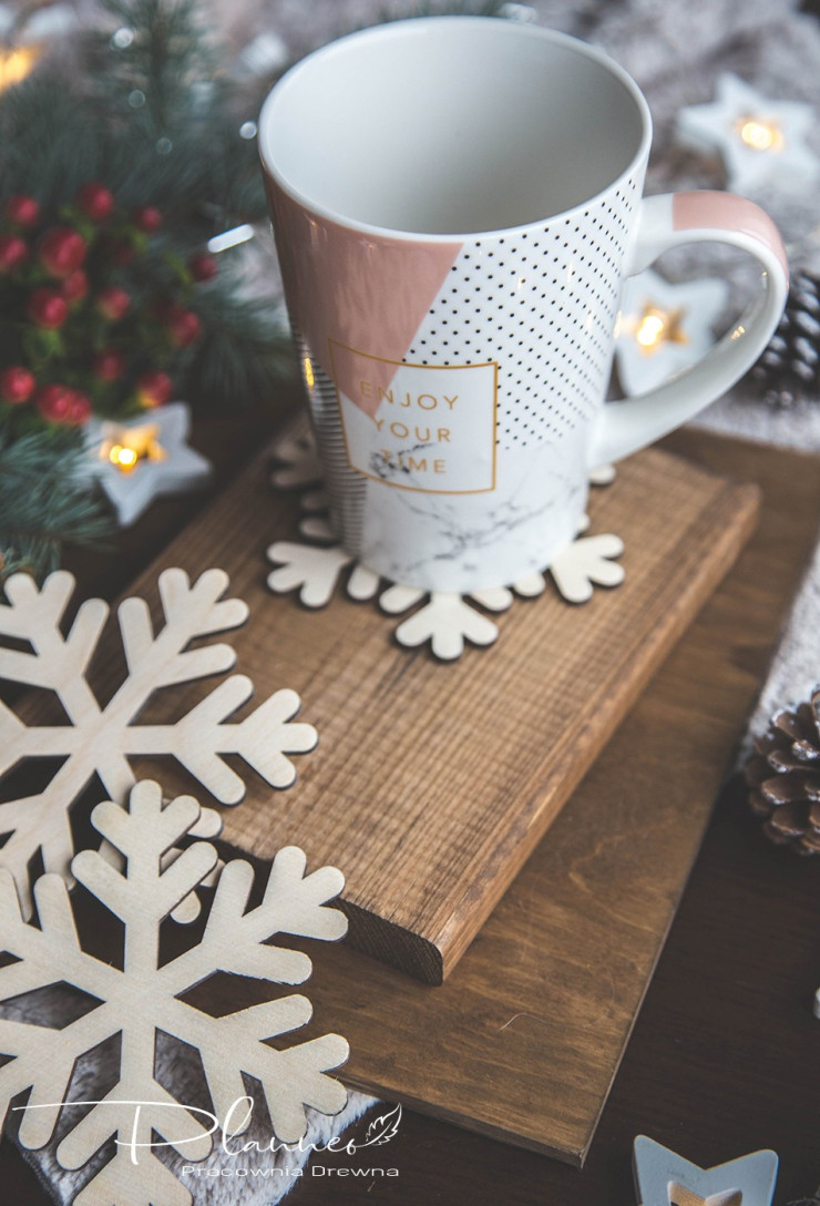 Drewniane podkładki