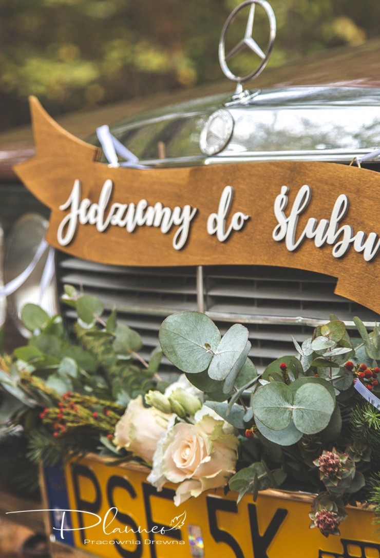 Wstęga jedziemy do ślubu