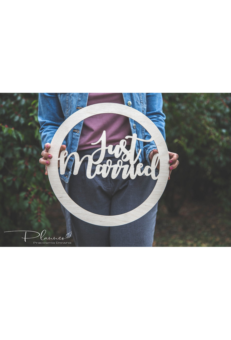 Obręcz Just Married