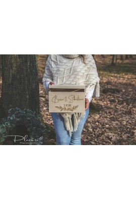 Grawerowana skrzynka na koperty