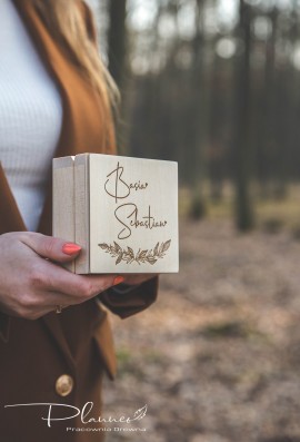 Pudełko na obrączki