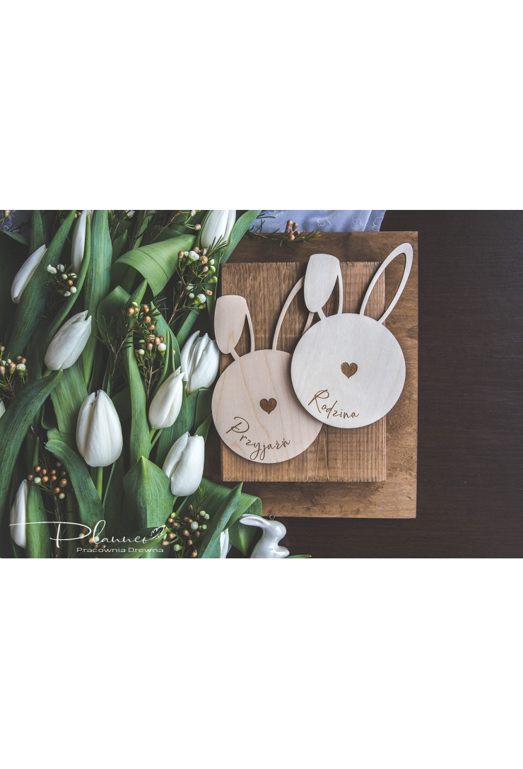 Drewniane podkładki pod kubek