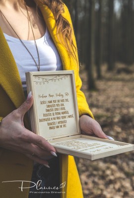 Pudełko prośba o błogosławieństwo