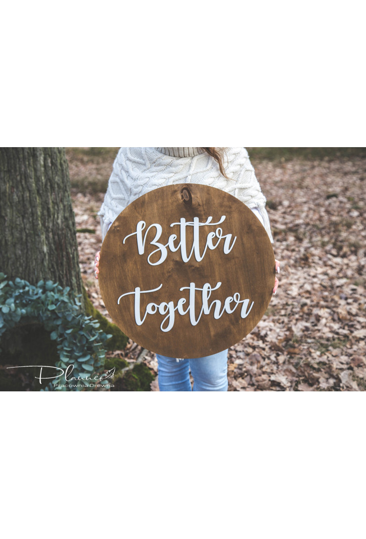 Tablica powitalna weselna