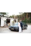 Tablica rejestracyjna Just Married rustykalna