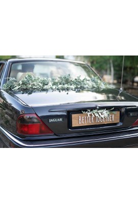 Tablica rejestracyjna Better Together drewniana