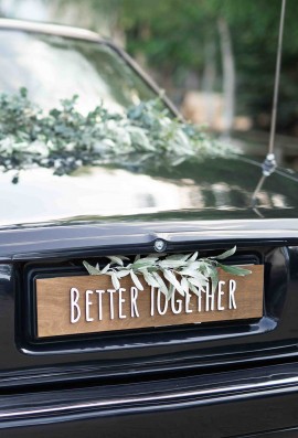 Tablica rejestracyjna Better Together