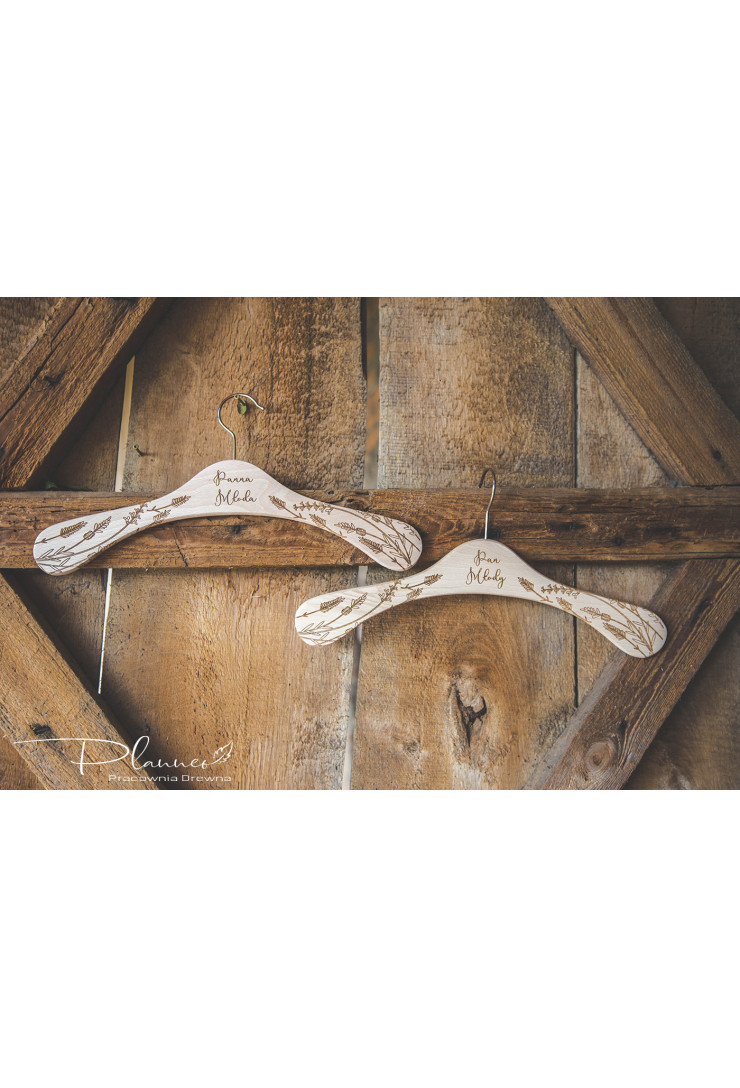 Wieszaki rustykalne