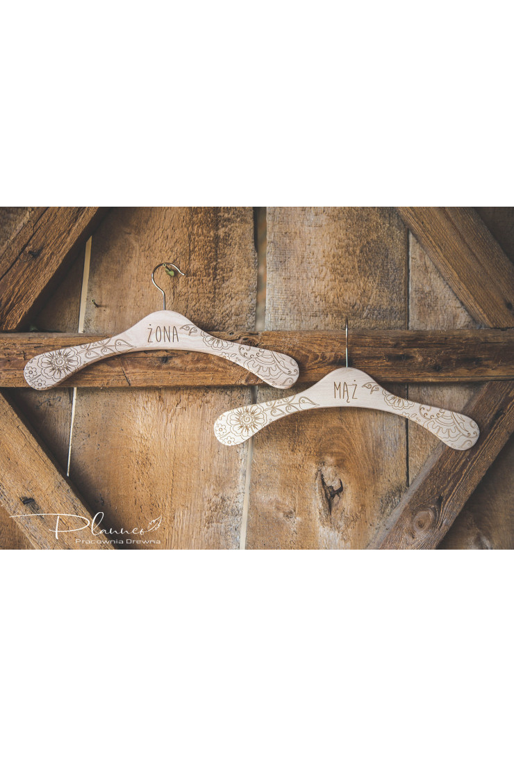 Wieszaki rustykalne