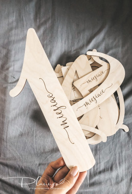 Cyferki z miesiącami