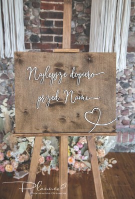 Tablica powitalna wesele