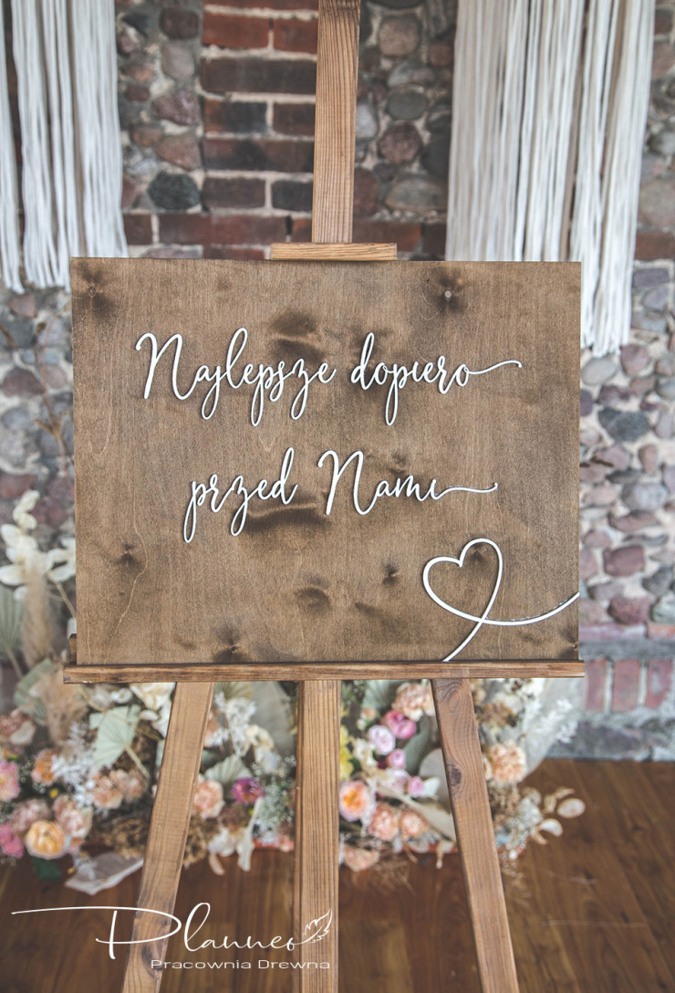 Tablica powitalna wesele