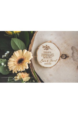 Podziękowanie dla gości magnes