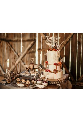 Topper Najlepsze dopiero przed Nami na słodkim stole