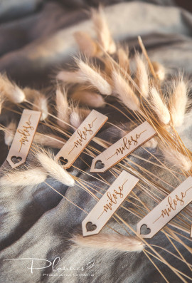 Grawerowane podziękowanie dla gości