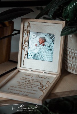 Szkatułka ze zdjęciem wnuka