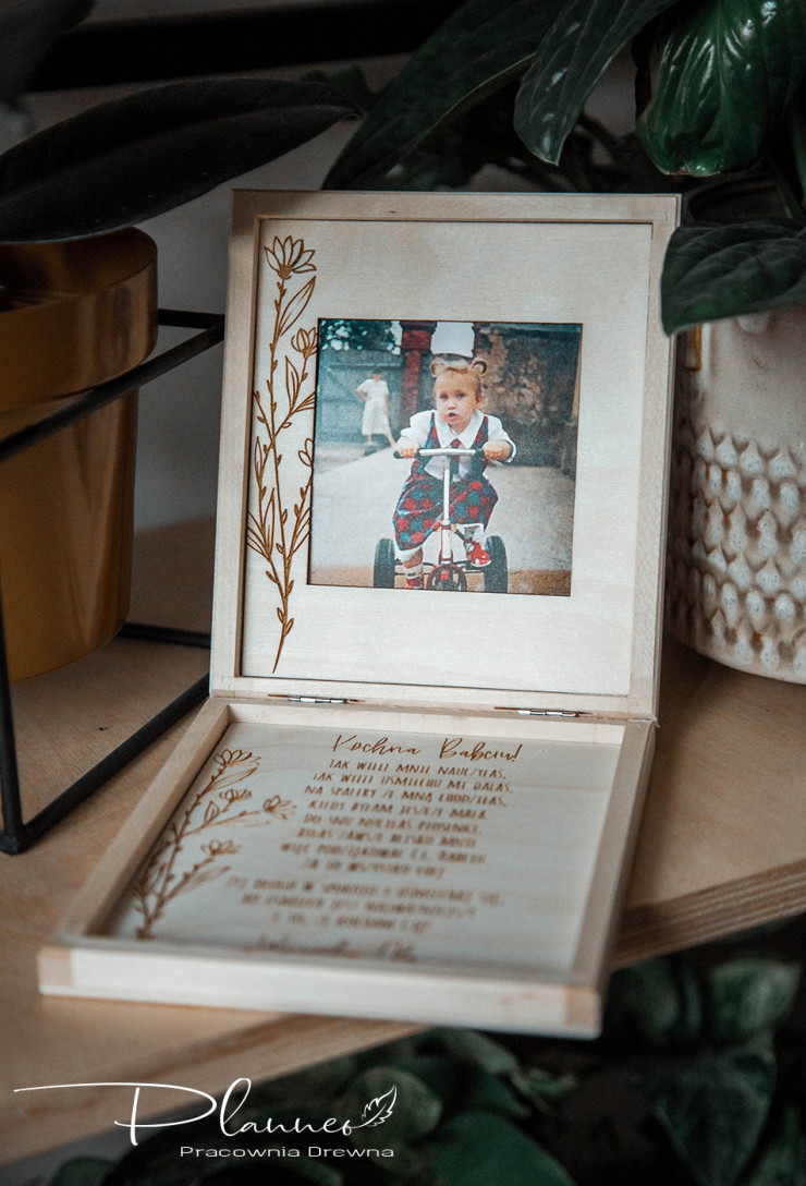 Szkatułka z dedykacją dla Babci
