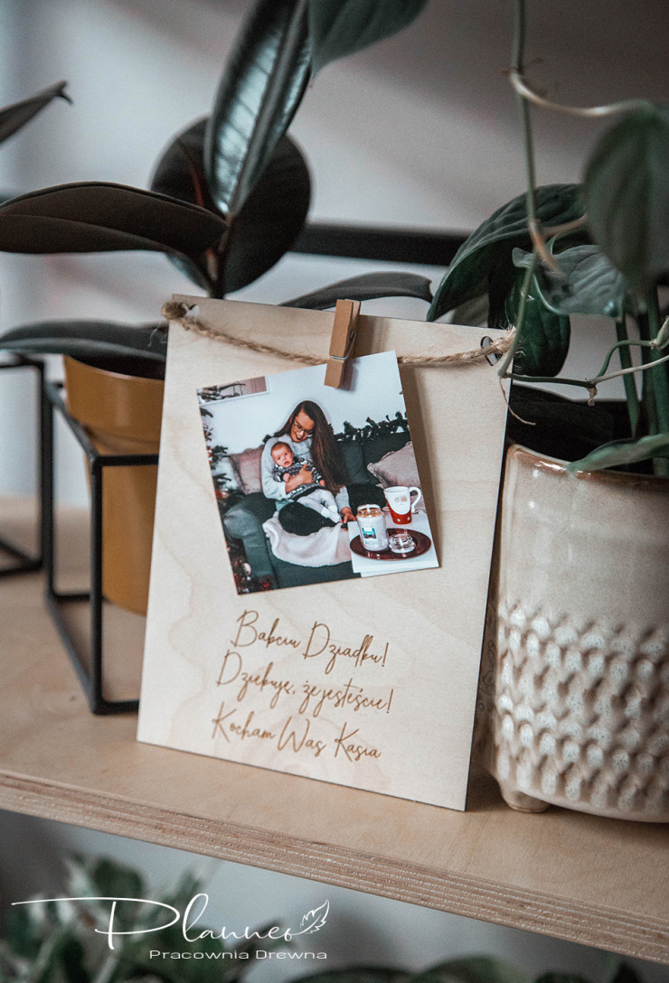 Tabliczka dla Babci i Dziadka grawerowane