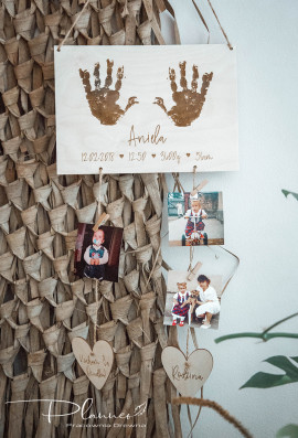 Odcisk rączki wnuka/wnuczki