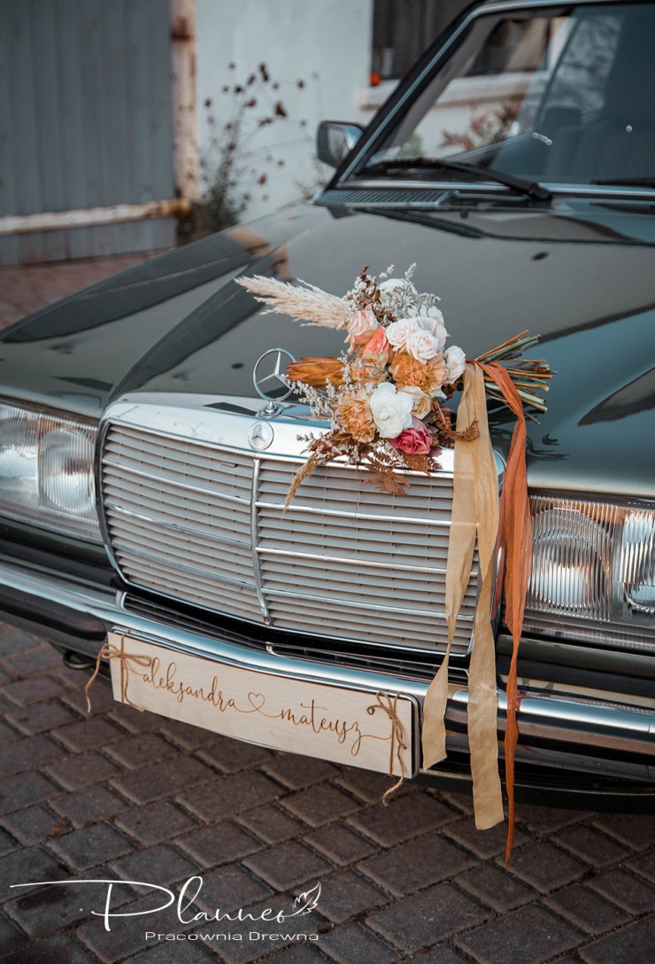 Tablica rejestracyjna z imionami