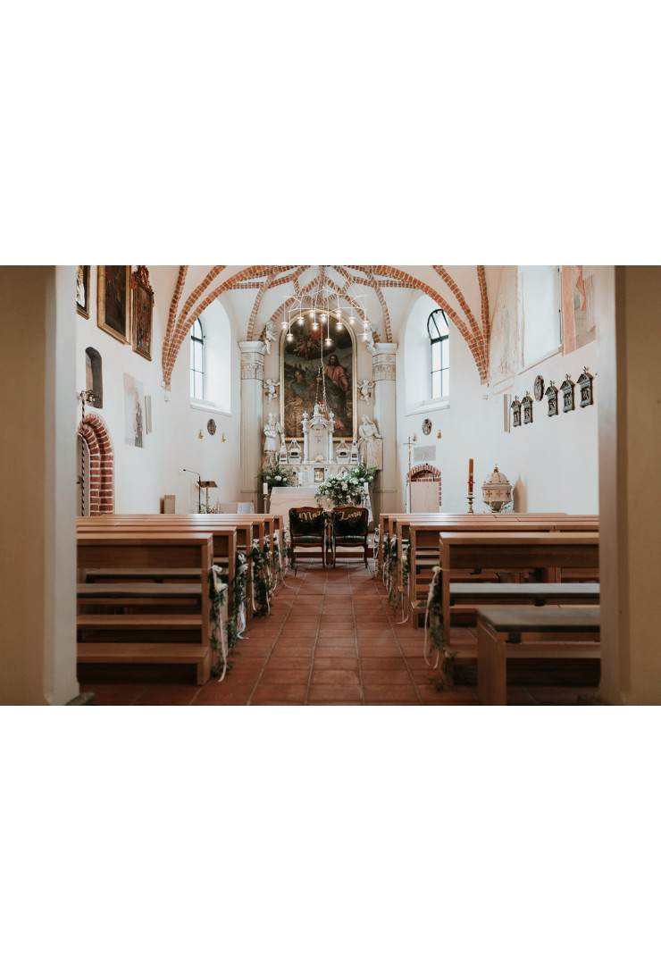 Napis drewniany Mąż Żona