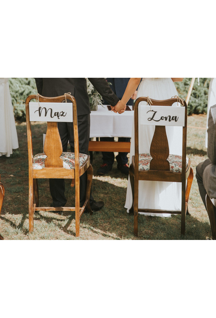 Tabliczki Mąż i Żona