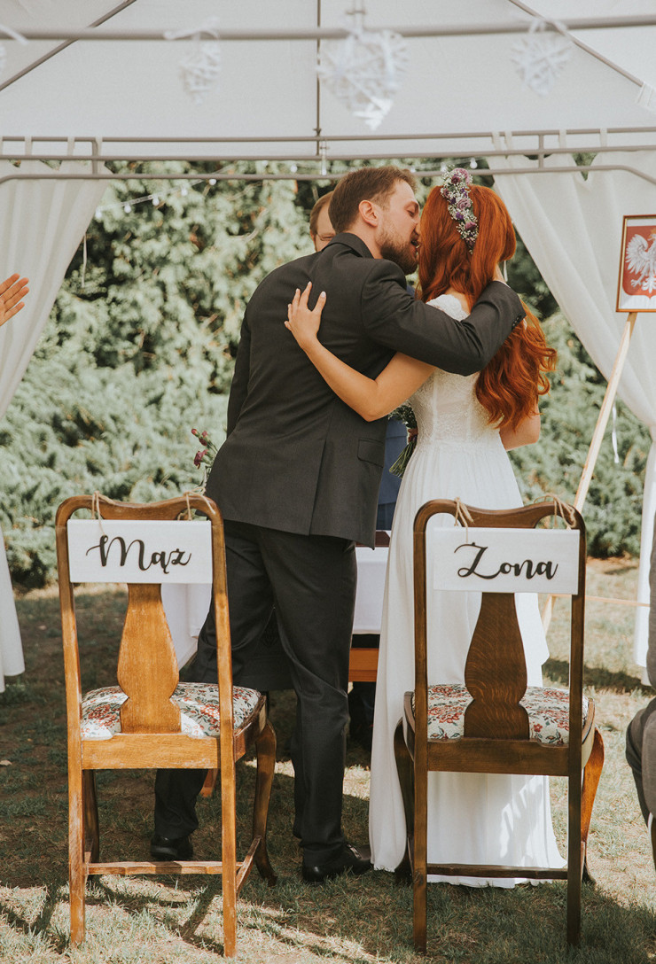 Białe tabliczki Mąż Żona