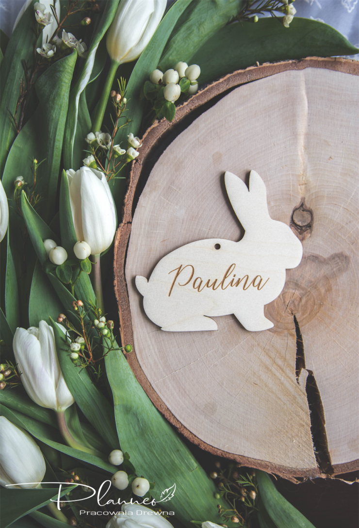 Drewniane zające