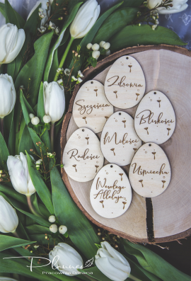 Jajka z życzeniami