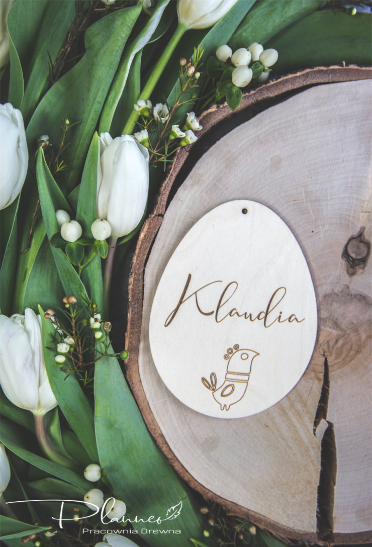 Drewniane jajka Wielkanocne