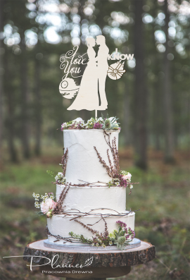 Drewniany topper Gwiezdne Wojny