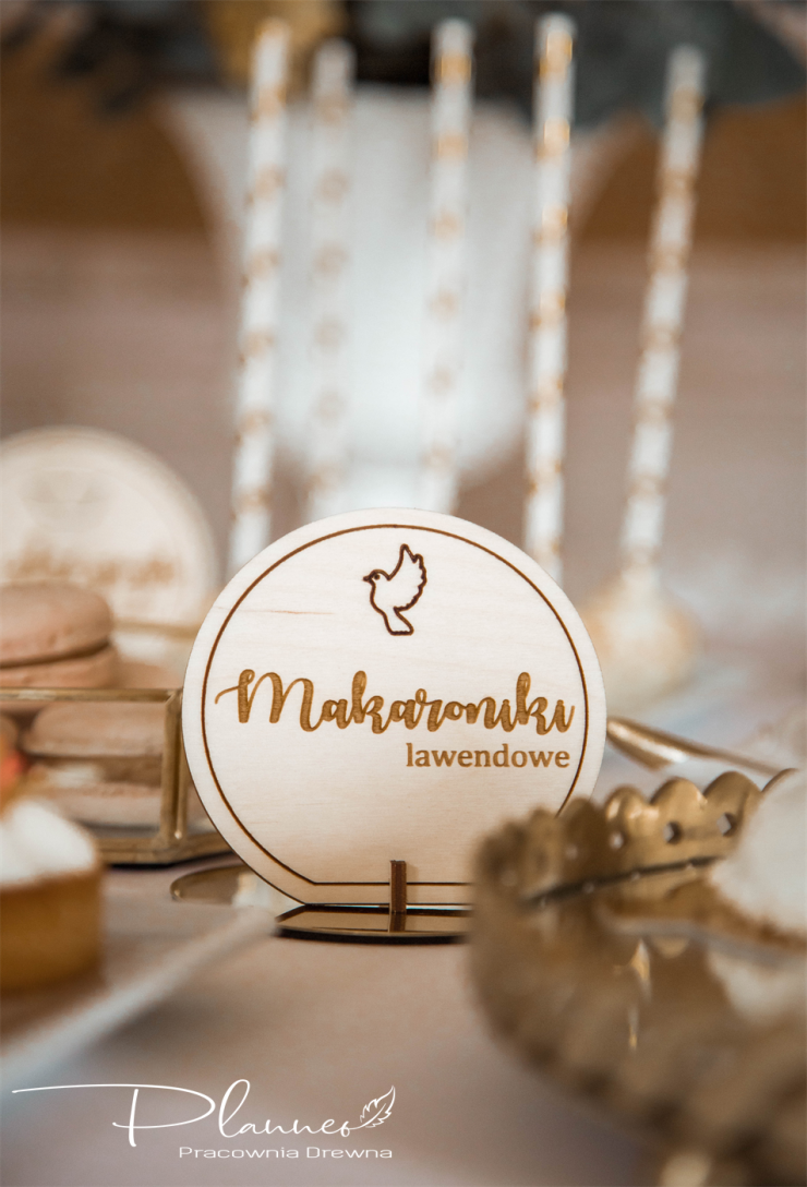 Etykiety na słodki stół