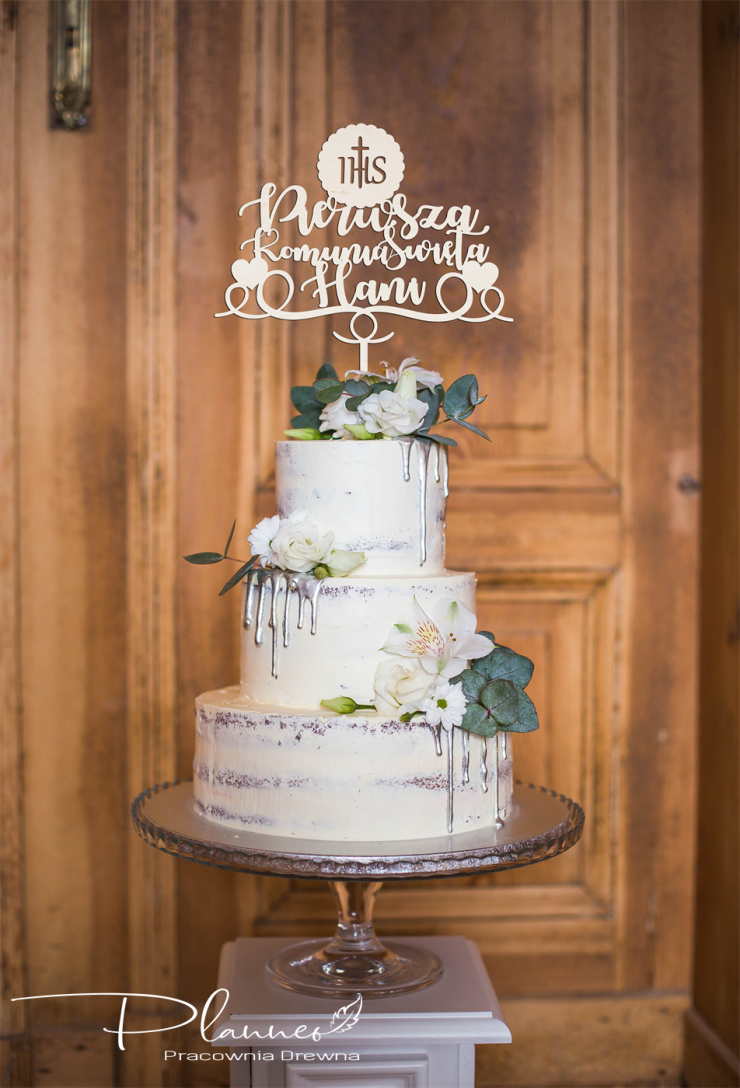 Topper Komunia Święta Hostia