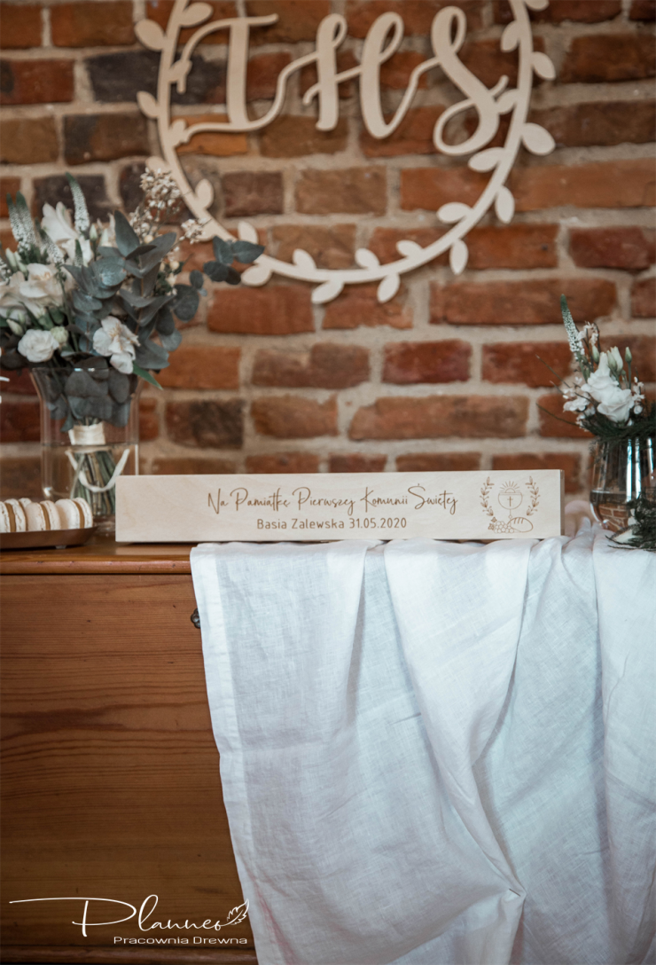 Pudełko na świecę wzór Kielich