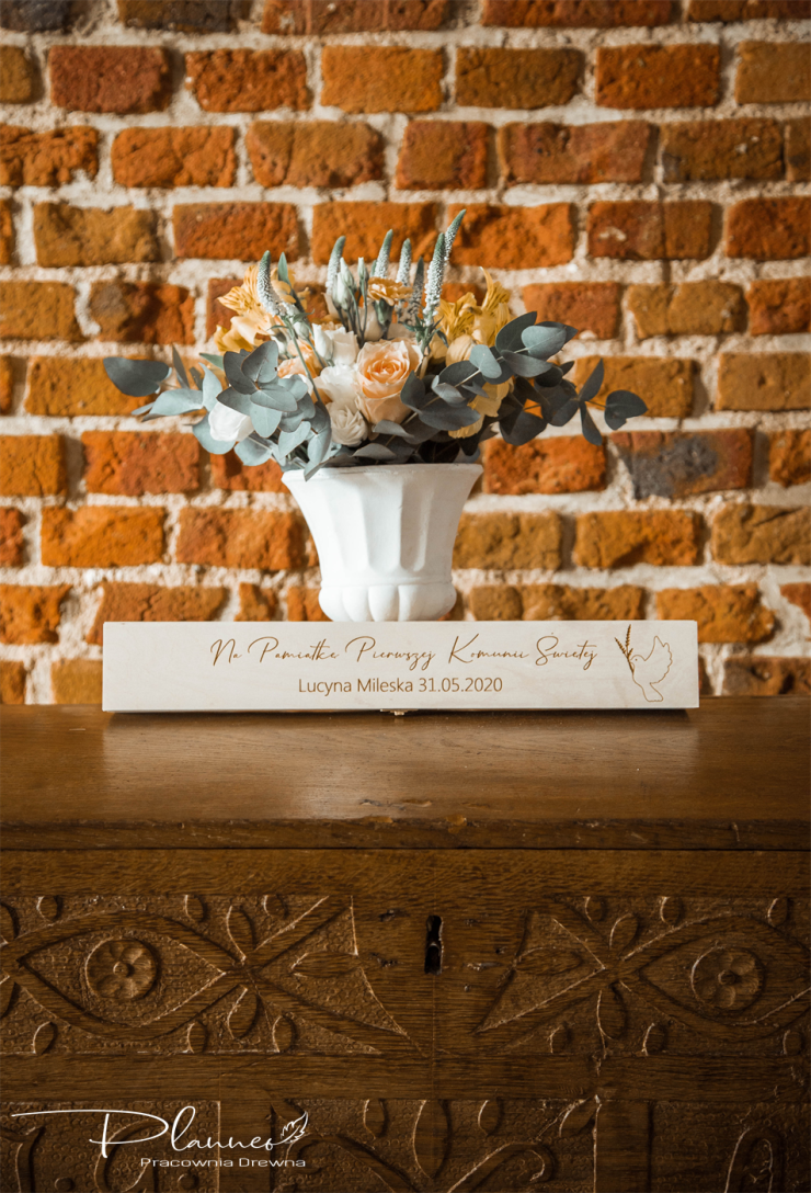 Pudełko na świecę wzór Gołąbek