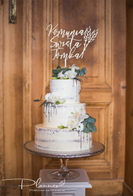 Topper Komunia Kłosy