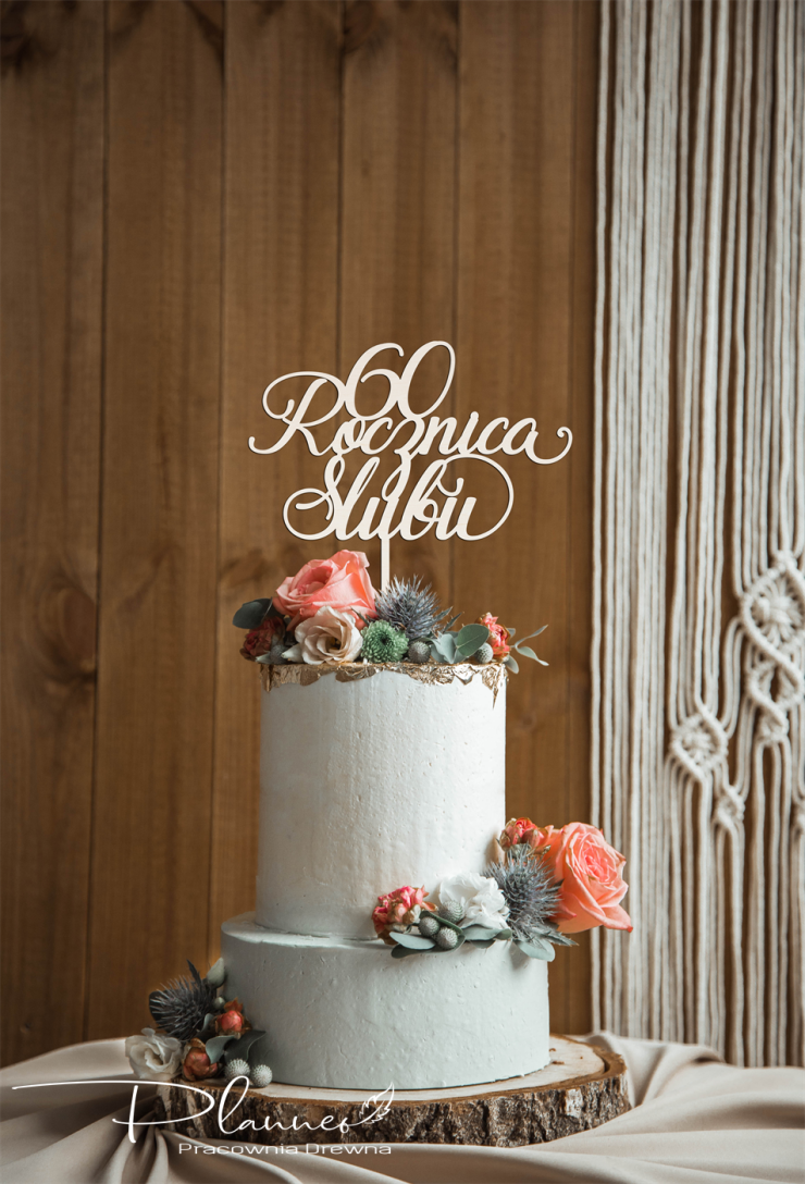 Topper Rocznica ślubu