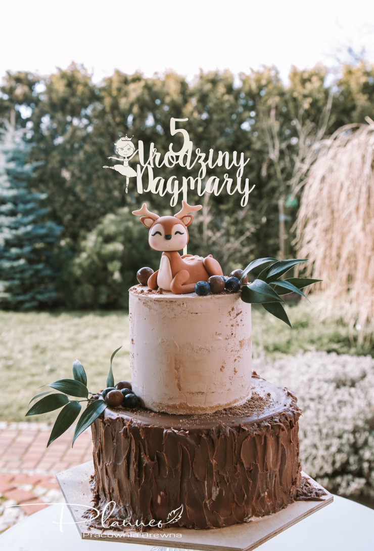 Topper Urodziny Baletnica