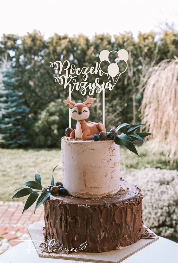 Topper Roczek duże balony