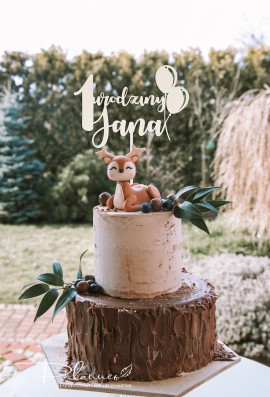 Topper Urodziny balony