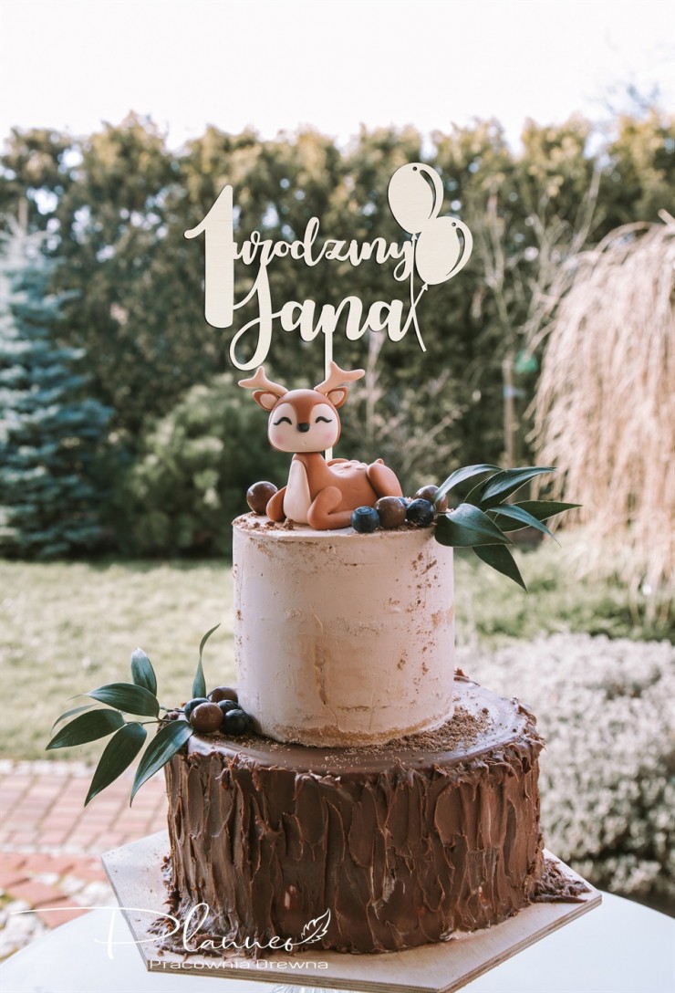 Topper Urodziny balony