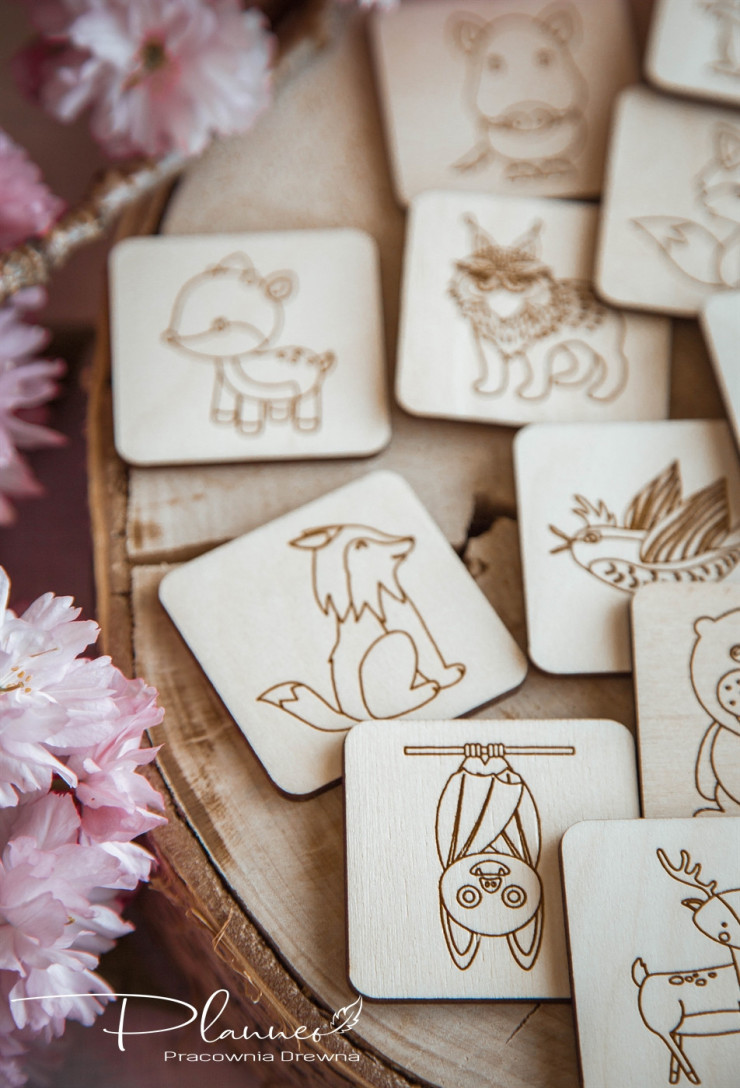 Memory Zwierzęta Leśne