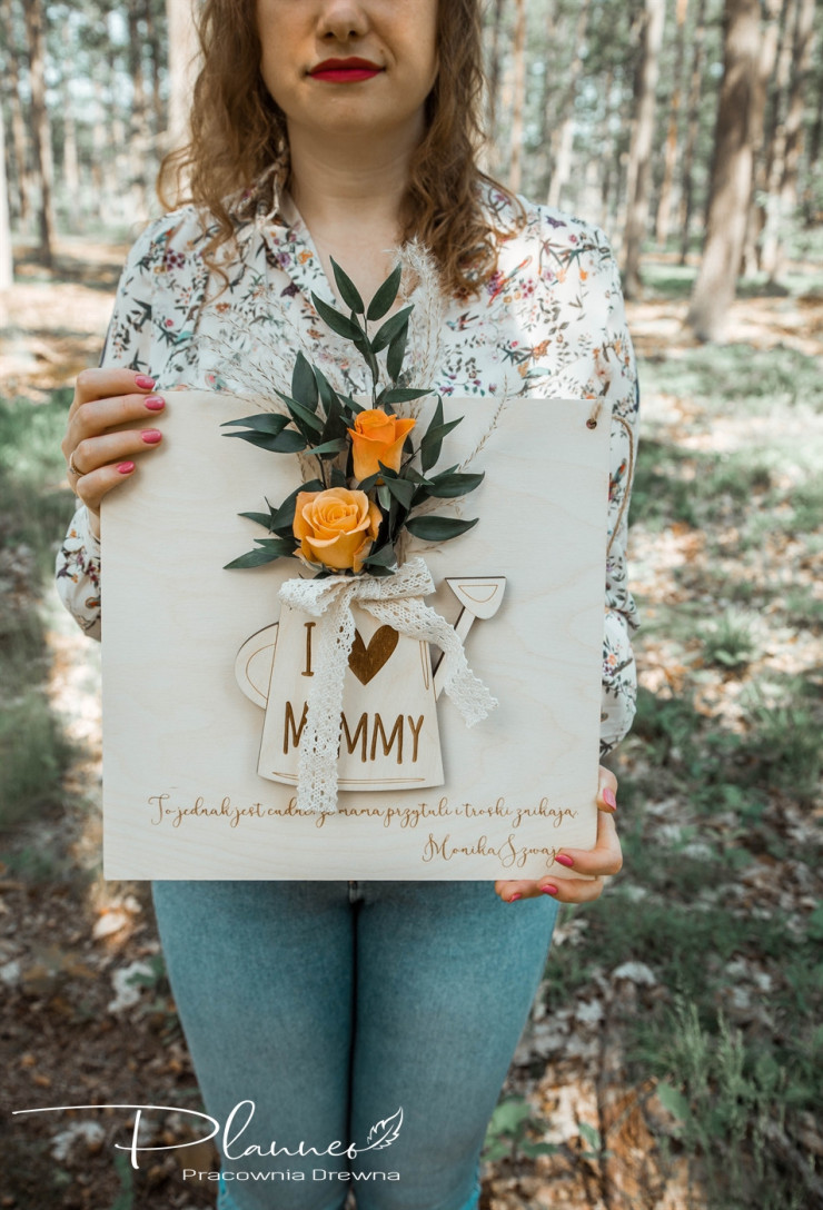 Obraz wazon na kwiaty Konewka