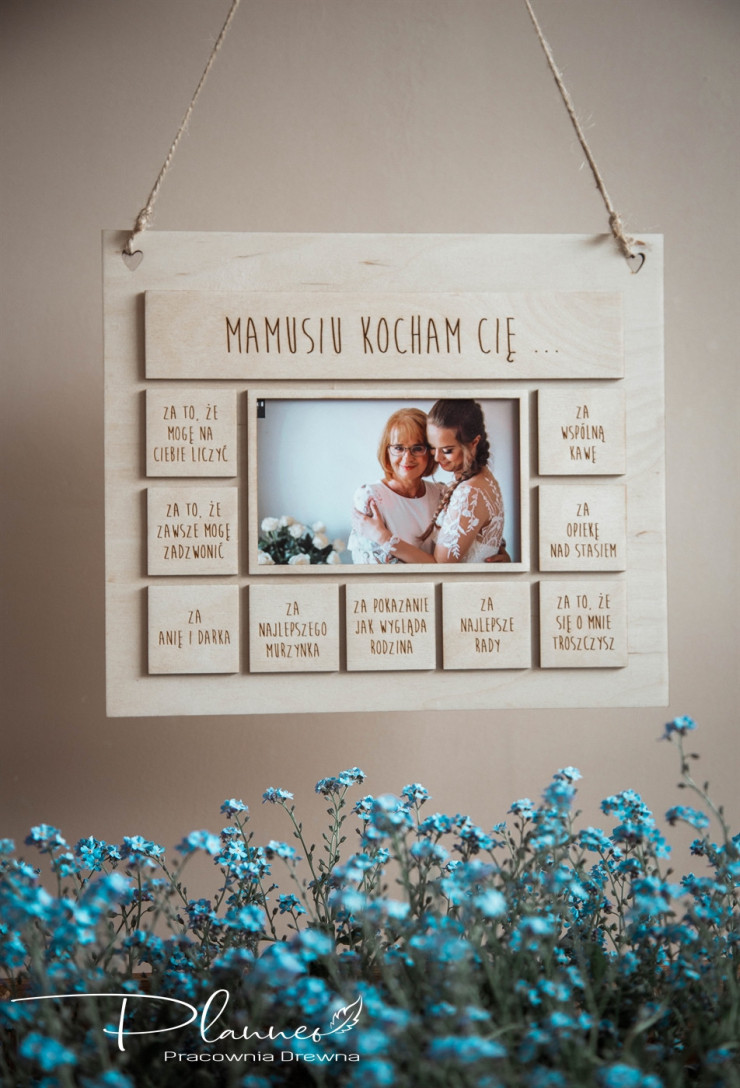 Obraz Kocham Cię Mamo za...