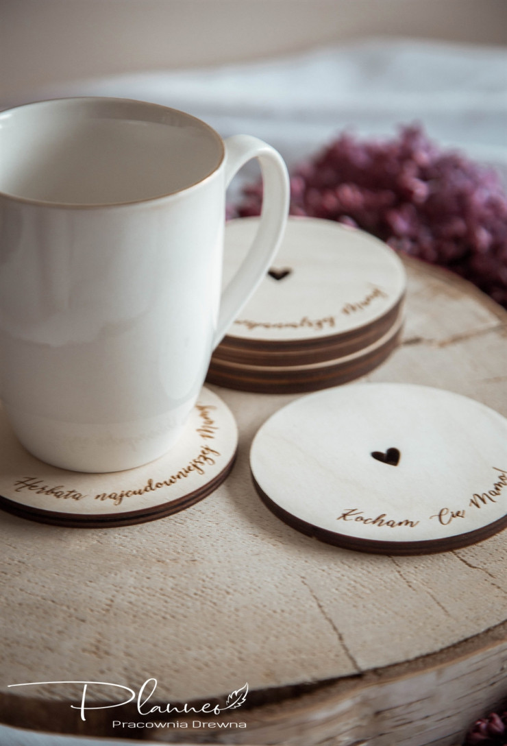 Podkładki pod kubek dla Mamy