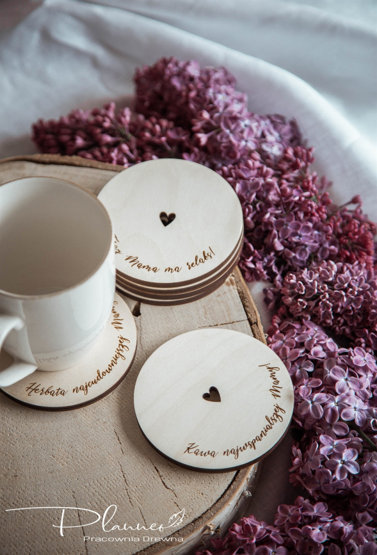Podkładki pod kubek dla Mamy