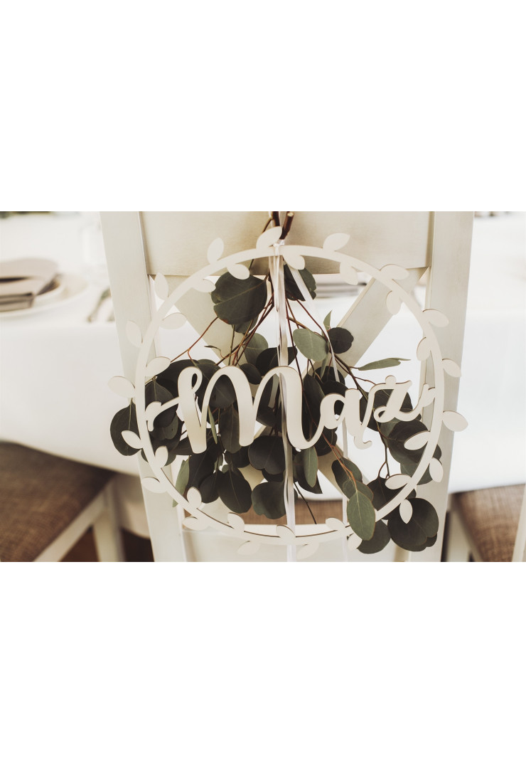 Obręcz liście Mąż